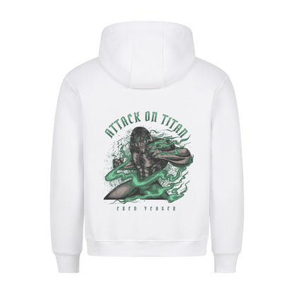 "Eren Yaeger X Attack on Titan" Premium Hoodie