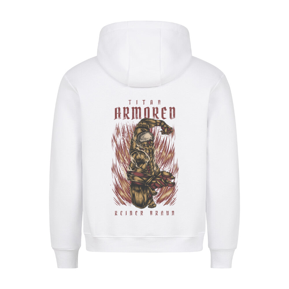 "Armored Titan X Attack on Titan" Premium Hoodie